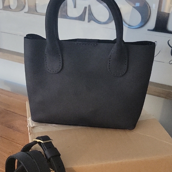 PLG Shadow Black Raindrop Crossbody Bag Small Classic - Picture 8 of 9